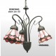 Lampadario Lilly 3 Luci Elettr. 663