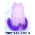 Campanella Rosa P/Vetro 3 Becc Nr.8216 1G