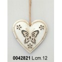 Pendaglio Cuore C/Farfalla Ks7194Hd