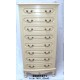 Cassettiera 8 Cassetti 65X42X140 Crema *Prezzonr. Ribassato*