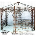 Gazebo Ferro Esagonale Dm.350 H. 330 Lato 198