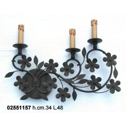 Applique Bouquet 3 L.Dx H.34 L.48 Elettr.