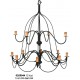 Lampadario York 12 L. Elettr.