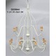 Lampadario York 12 L. Elettr. Bianco