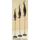 PREZZO NETTO SET 3 P/CANDELE FIAMMA CH.2031