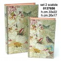 Set 2 Contenitori Libro Ksh-Pz793