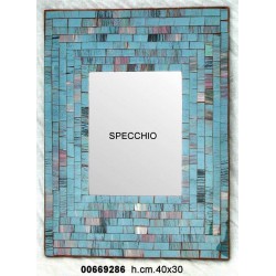 Specchio Missoni 40X30 Blu