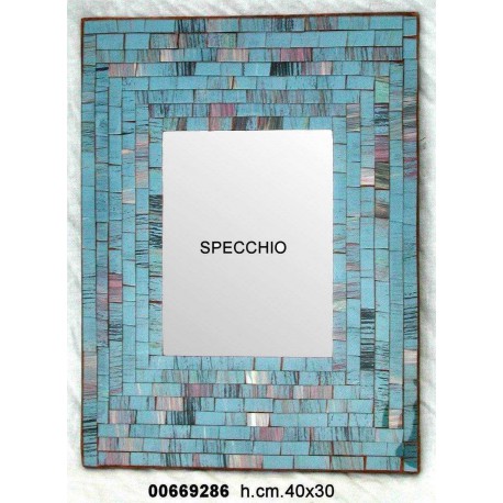 Specchio Missoni 40X30 Blu