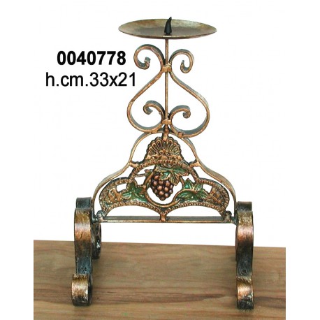 Candelabro 1 Luci Ferro 40694