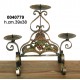 Candelabro 3 Luci Ferro 40693